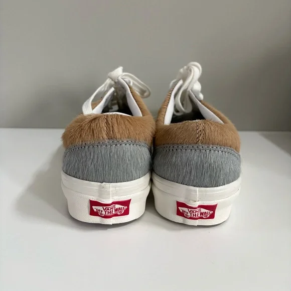 Vans Old Skool 36 DX 'Anaheim Factory Grey Pony Hair Sneakers - Picture 4 of 6